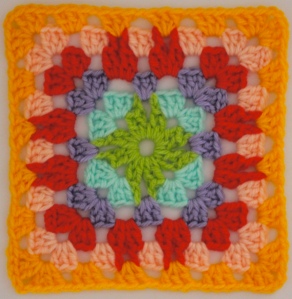 Sarah London shared the free pattern for this beautiful motif